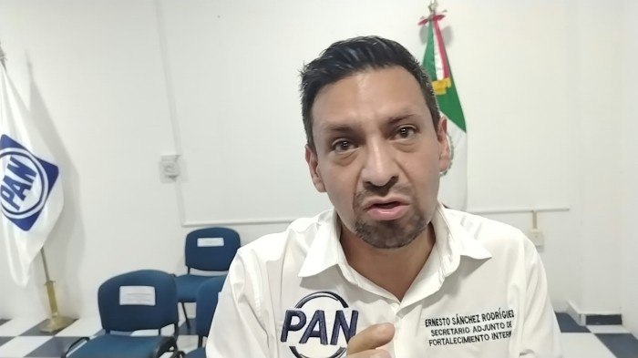 Panistas de Chetumal cuestionan a Ernesto Sánchez rumbo a 2027