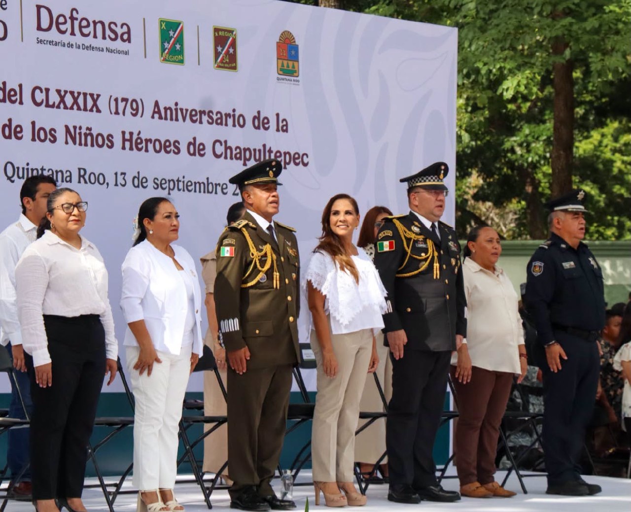 Conmemoran 179 aniversario de la Gesta Heroica de Chapultepec