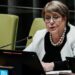 Michelle Bachelet retira candidatura a Secretaría General ONU