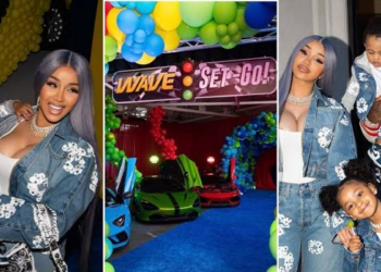 Hijo de Cardi B sorprende con deseo en su cumpleaños