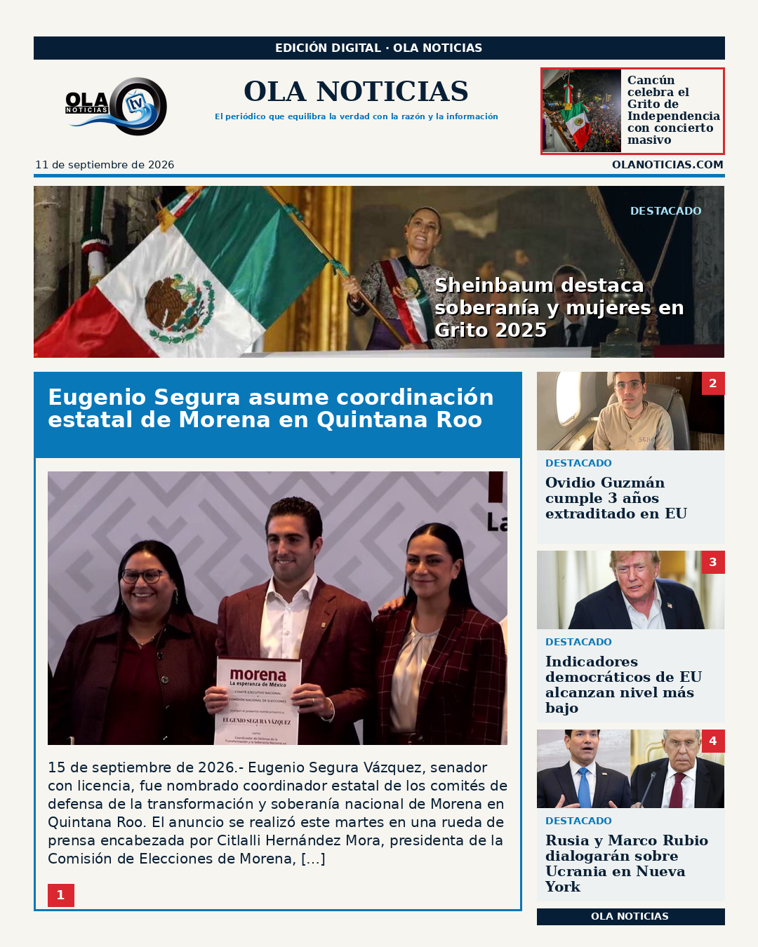 Primera Plana - 2026-09-11