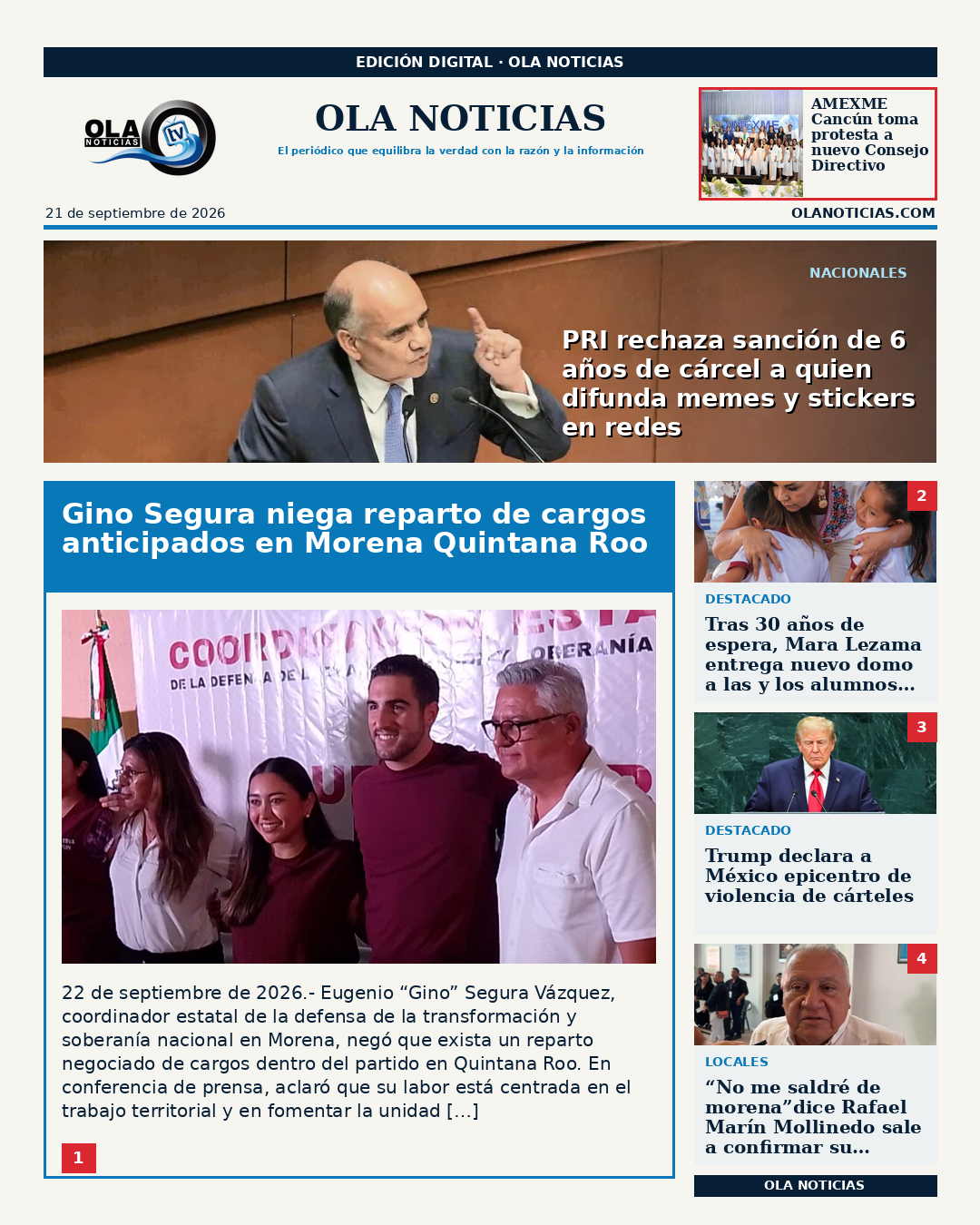 Primera Plana - 2026-09-21