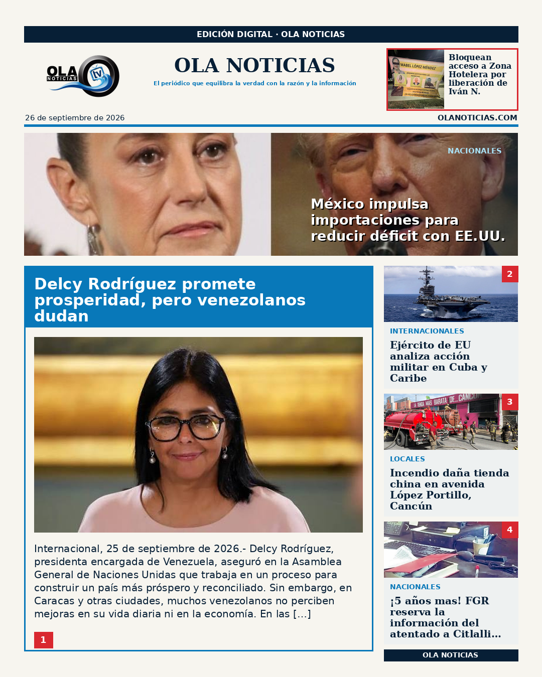 Primera Plana - 2026-09-26
