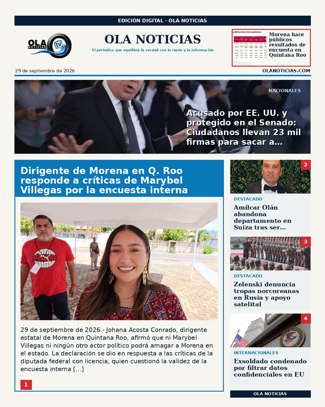 Primera Plana - 2026-09-29