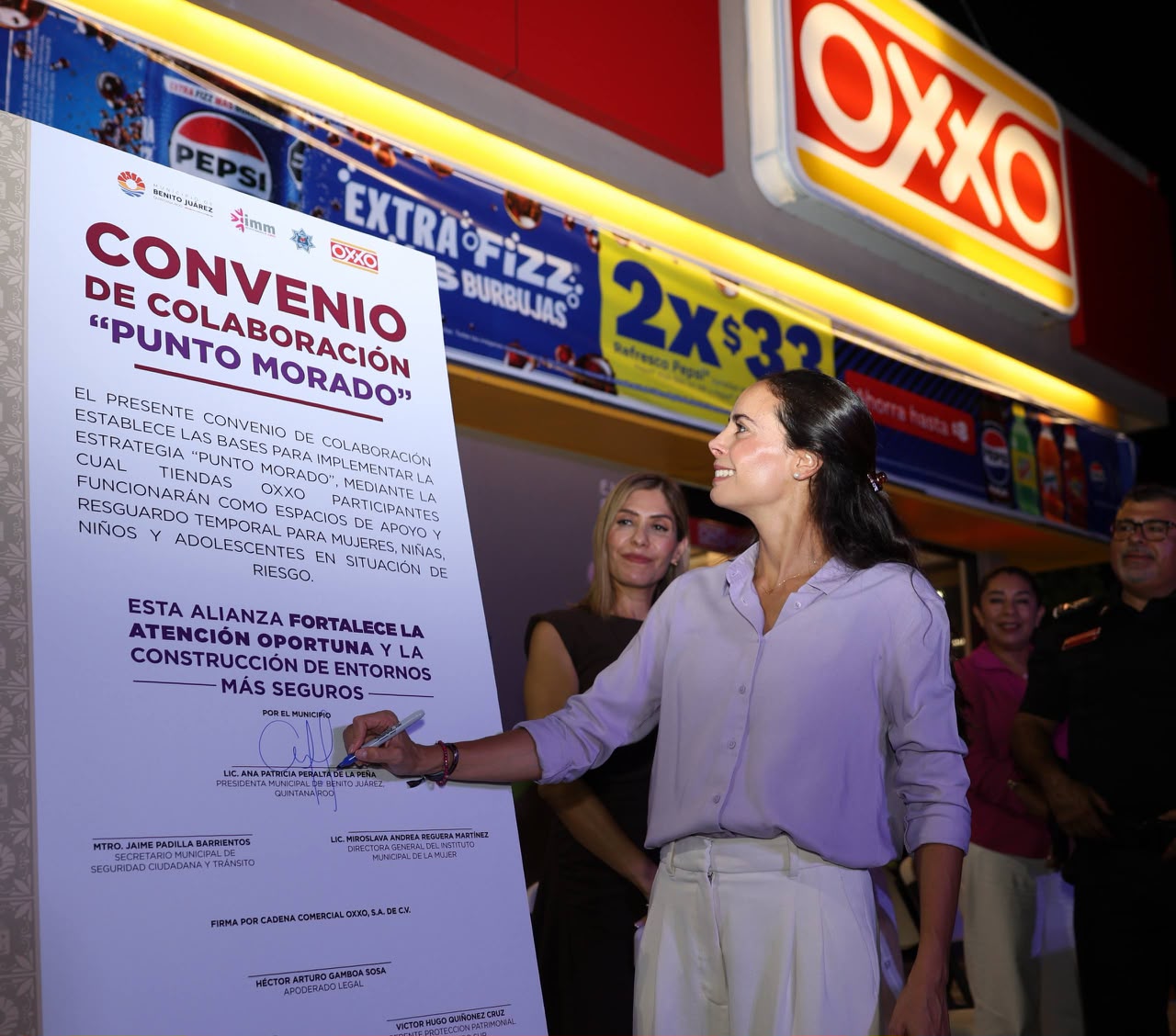 272 tiendas OXXO se suman como Puntos Morados en Benito Juárez