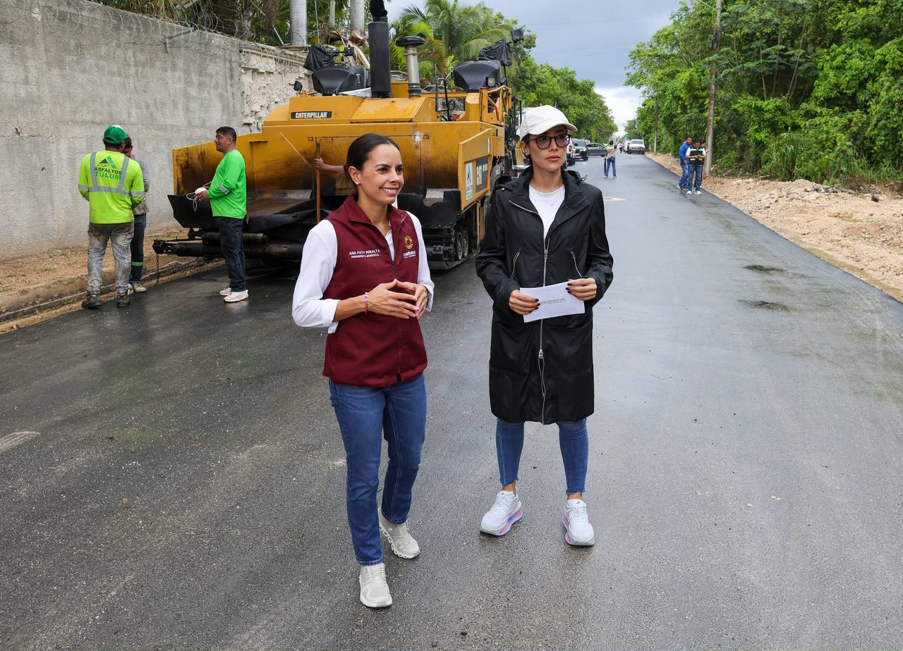 Avanza 60% mejora en Avenida Nazareth en Benito Juárez