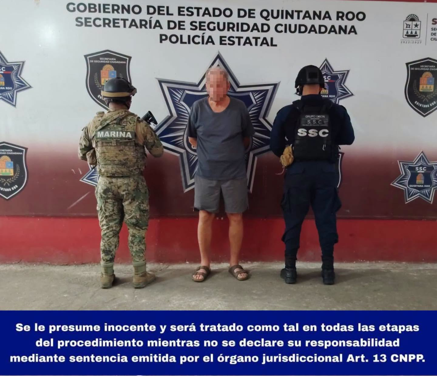 Detienen a Michael Patrick en Benito Juárez por resistencia