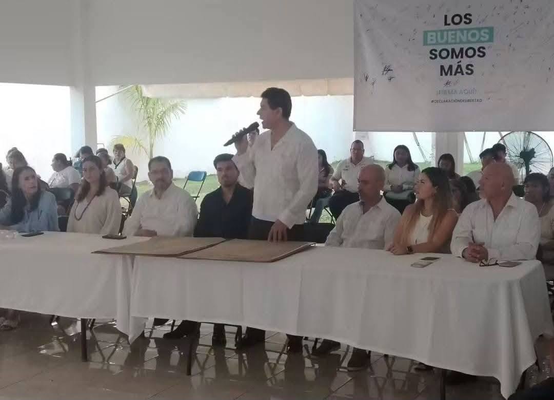 Gustavo Miranda presenta bloque ciudadano rumbo a 2027