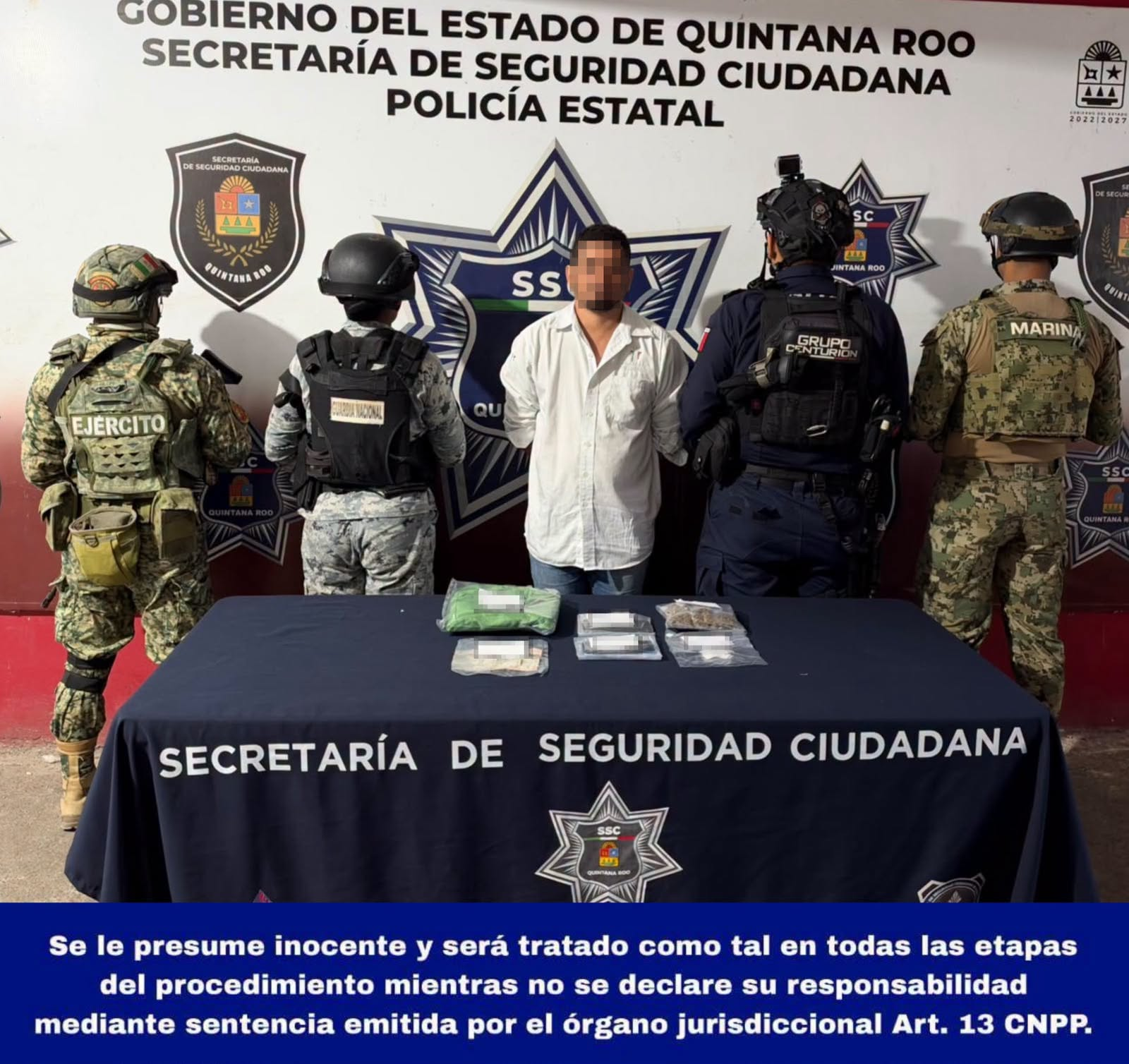 Detienen a Haider Alberto en Benito Juárez por narcomenudeo