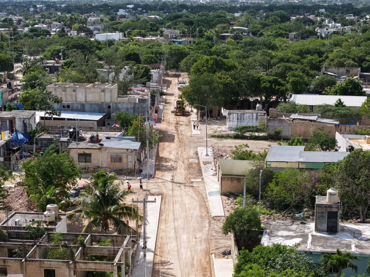 Cancún avanza en infraestructura de colonia San Alfredo
