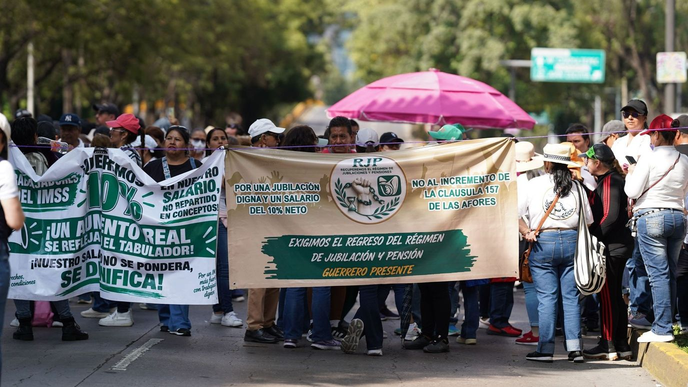Protesta nacional del IMSS afecta atención médica