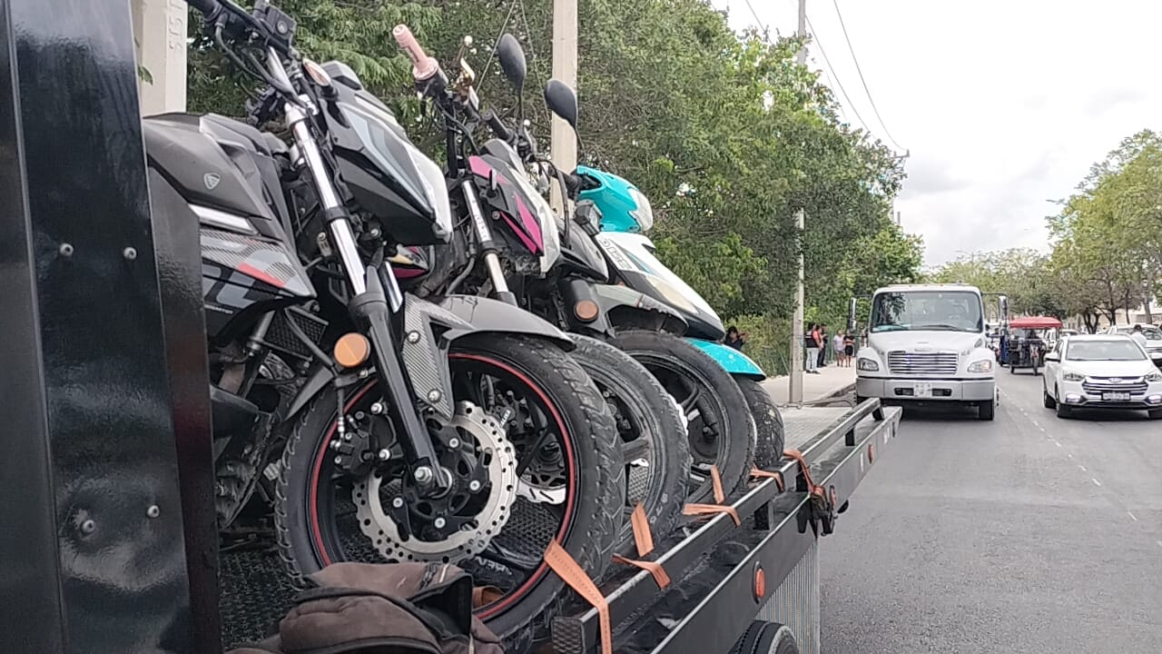 Motociclistas buscan diálogo por Ley Chaleco en Playa del Carmen
