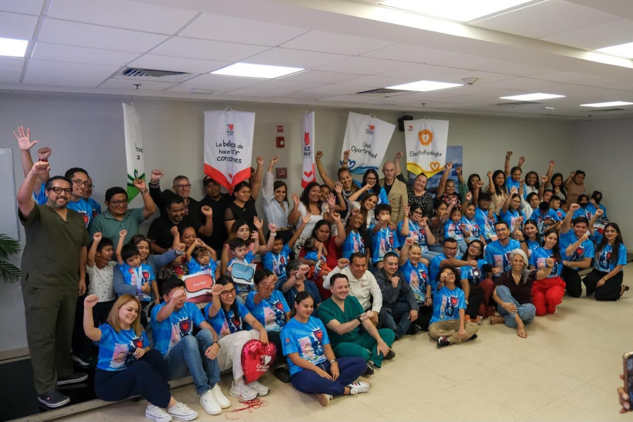 Jornada Unidos de Corazón atiende 17 niños con cardiopatías