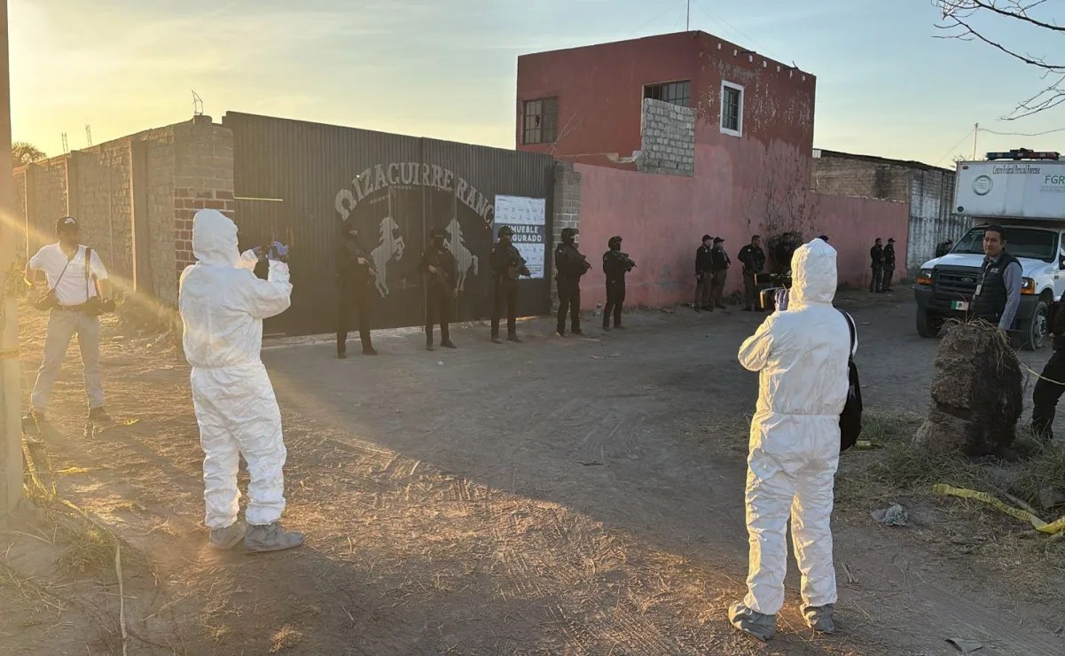 FGR reporta 92% de avance en peritajes del Rancho Izaguirre