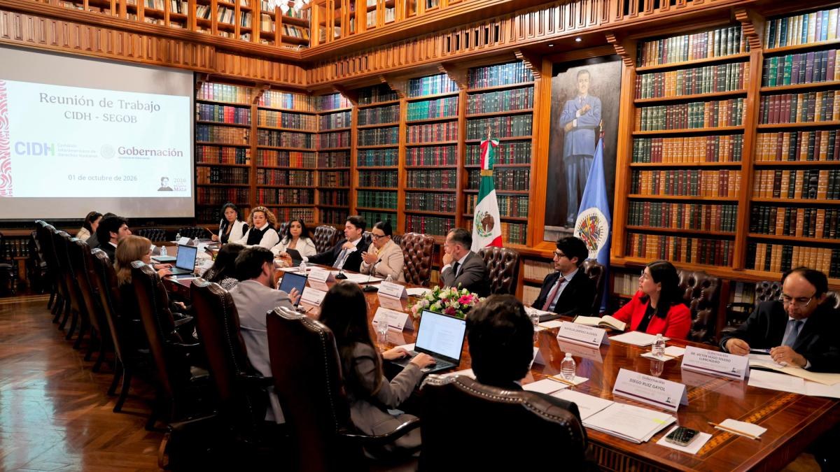 SEGOB y CIDH acuerdan ruta para desapariciones en México