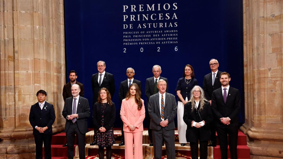 Lionel Messi recibe Premio Princesa de Asturias 2026