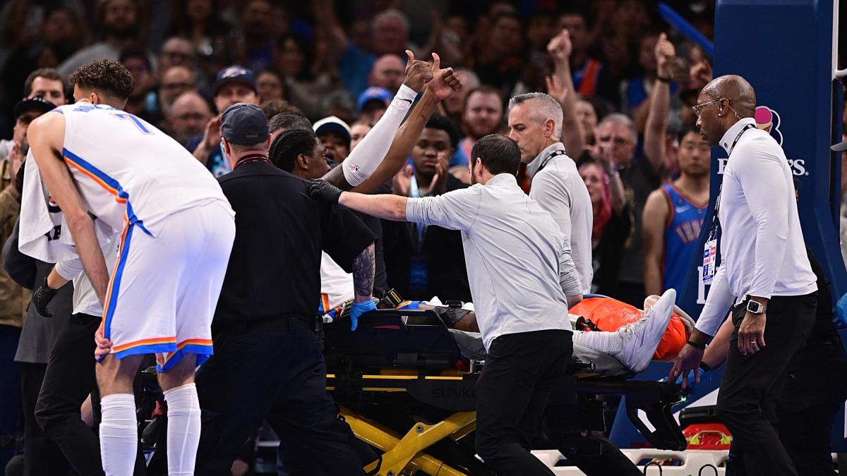 Jalen Williams sufre grave lesión en partido NBA