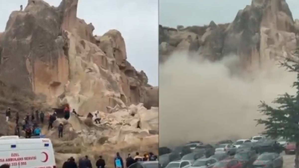 Deslizamiento en Capadocia deja dos muertos y heridos