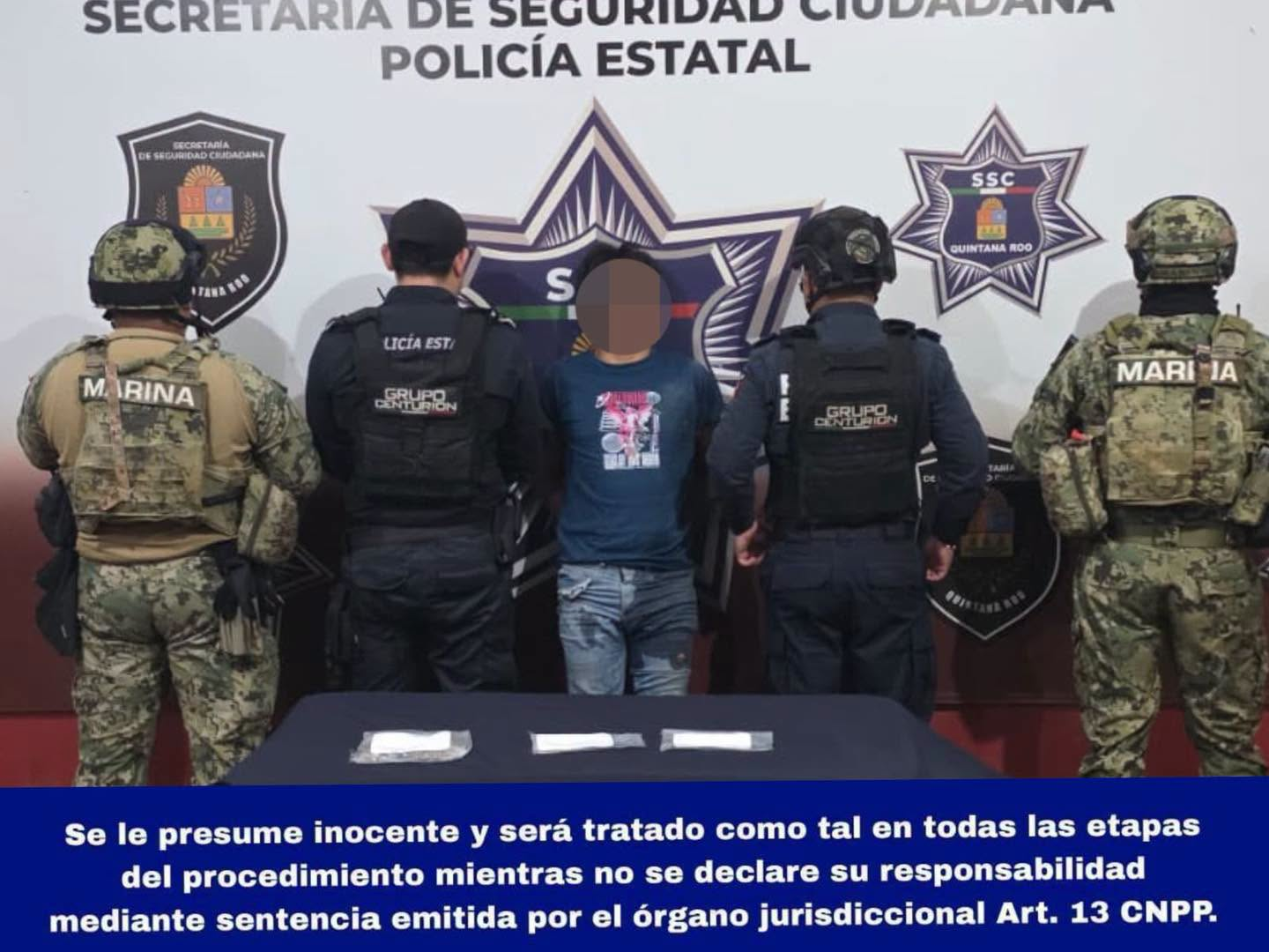 Detienen a Rusbell Jeovani por presunto narcomenudeo
