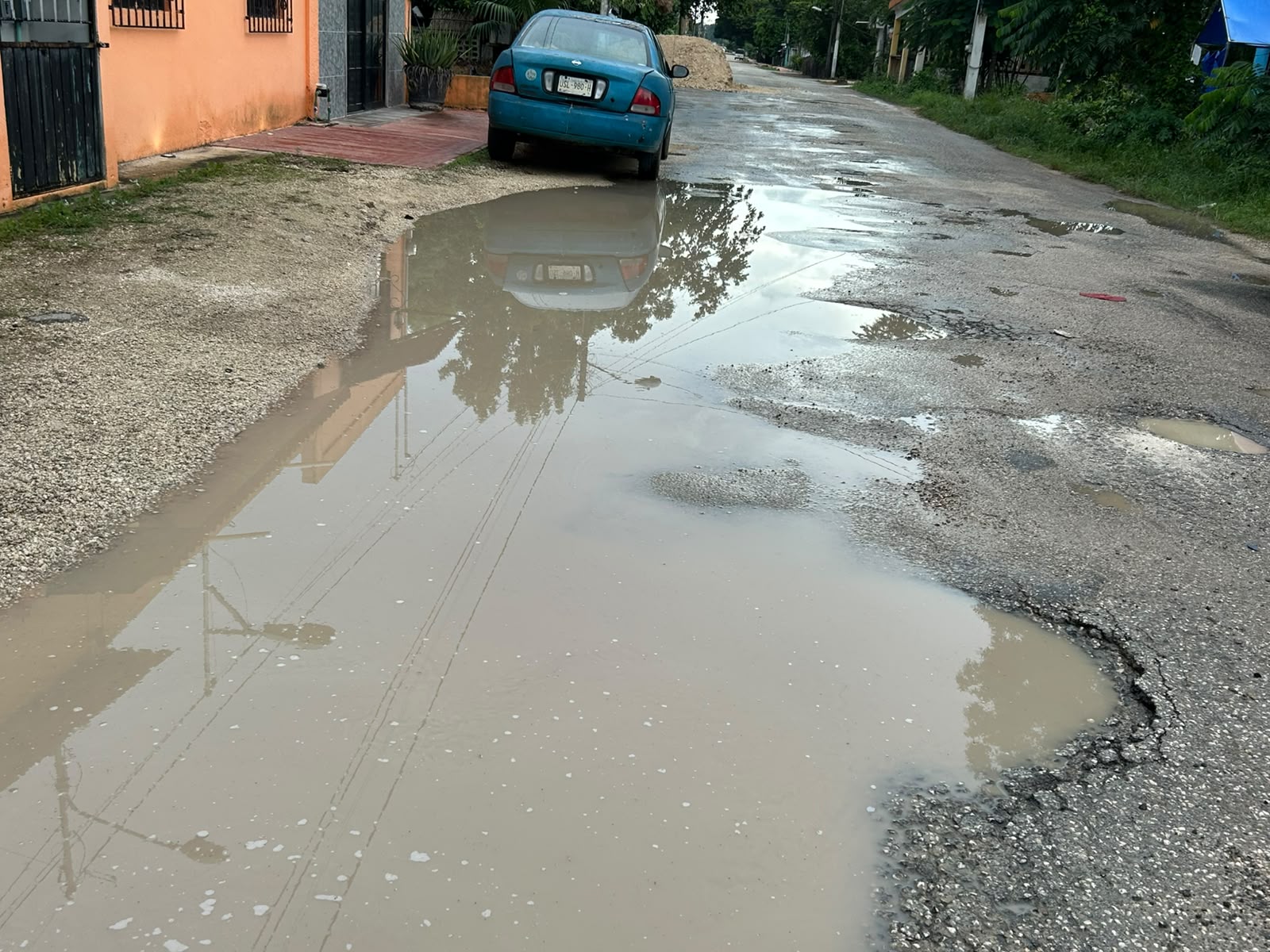 Lluvias evidencian falta de obras viales en Kantunilkín