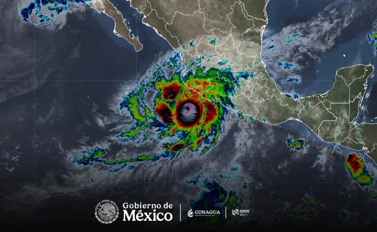 Huracán Simón y tormenta Rachel afectan siete estados con lluvias