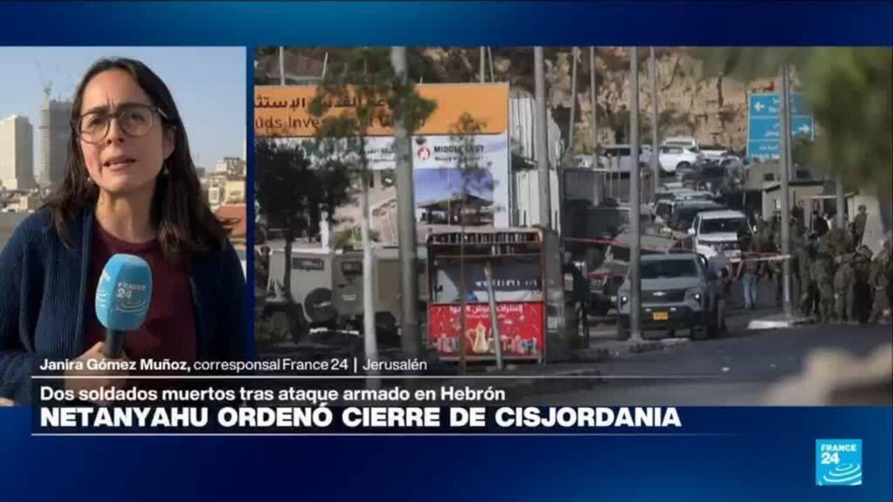 Israel cierra Cisjordania tras ataque en Hebrón con dos soldados muertos