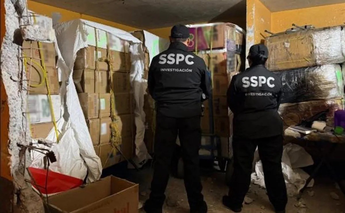 Aseguran seis toneladas de cigarros apócrifos en CDMX