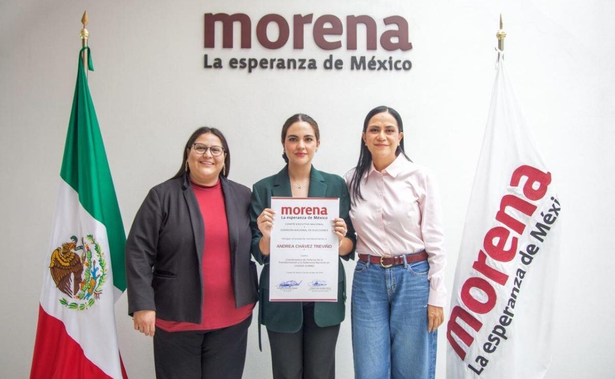Morena designa a Andrea Chávez coordinadora en Ciudad Juárez