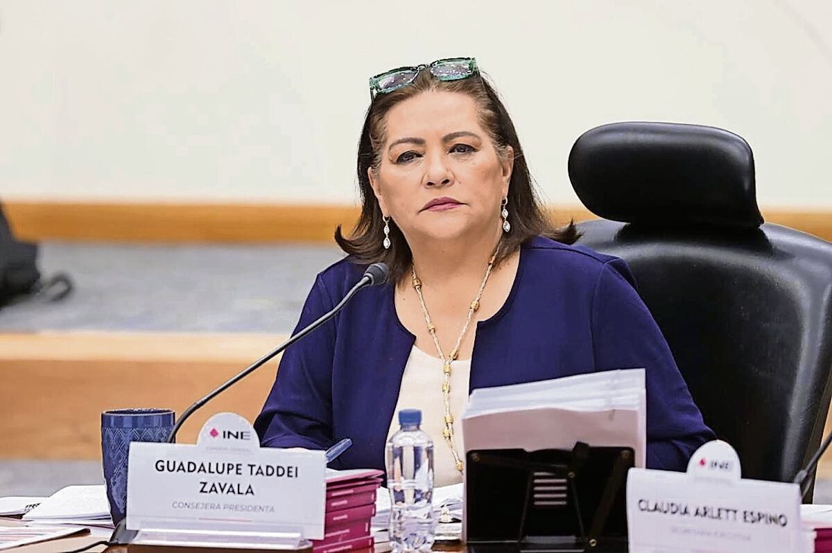 Senadores debaten futuro de Guadalupe Taddei en INE