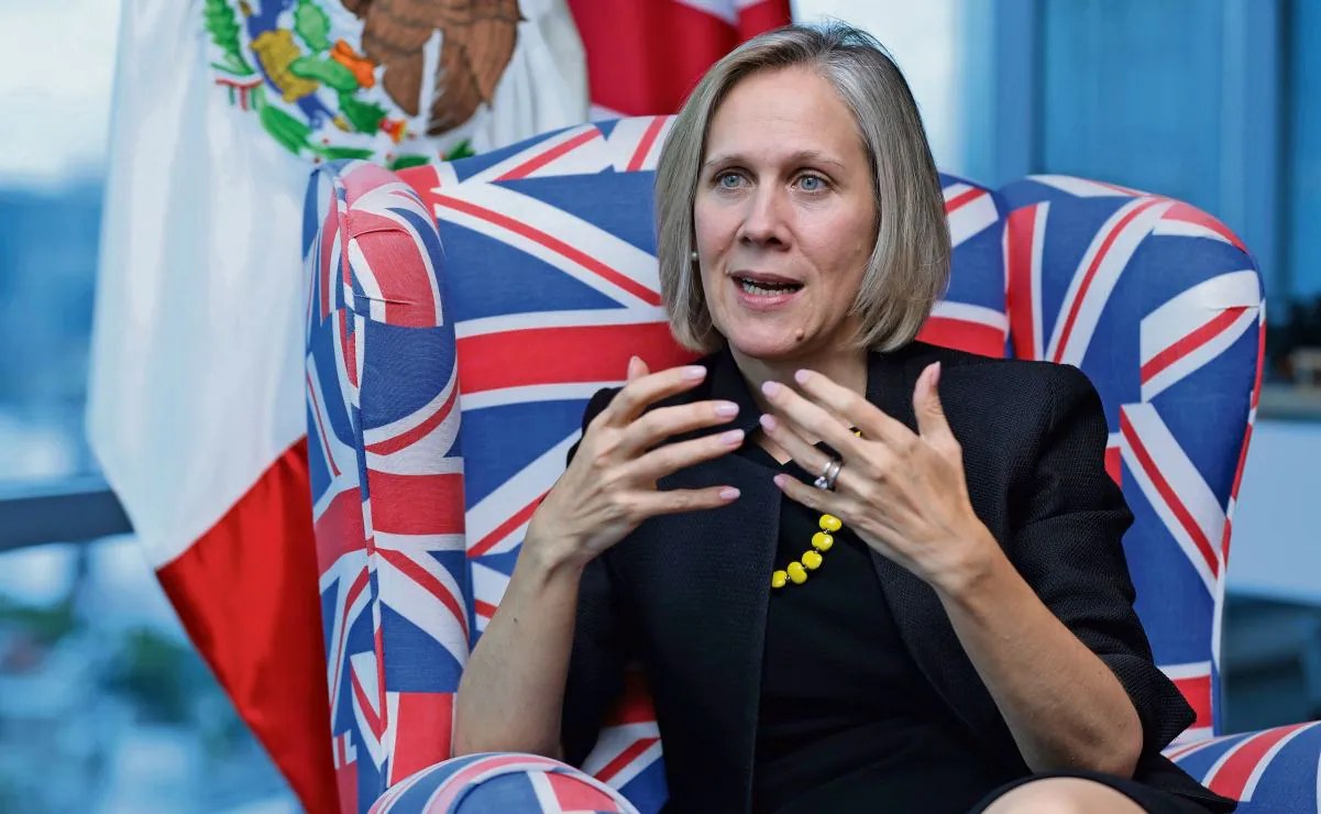Embajadora británica destaca potencial económico con México