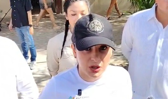 Playa del Carmen prueba tecnologías para combatir sargazo