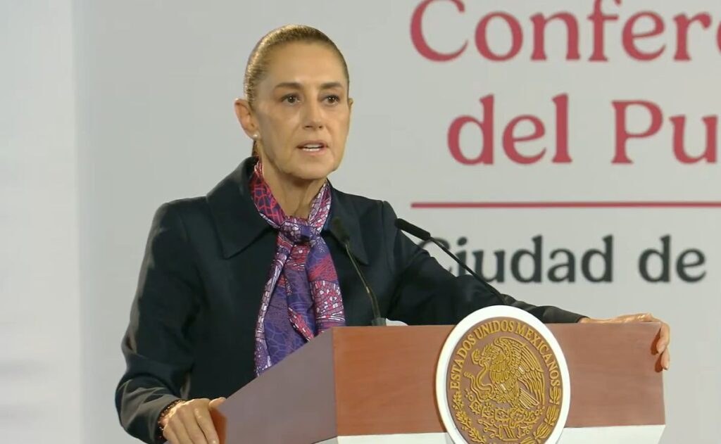 Sheinbaum pide esperar auditoría del INE antes de denunciar a Taddei