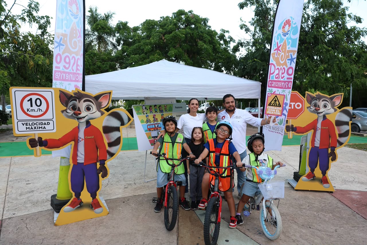 Cancún lanza experiencia educativa BiciAprende para niños