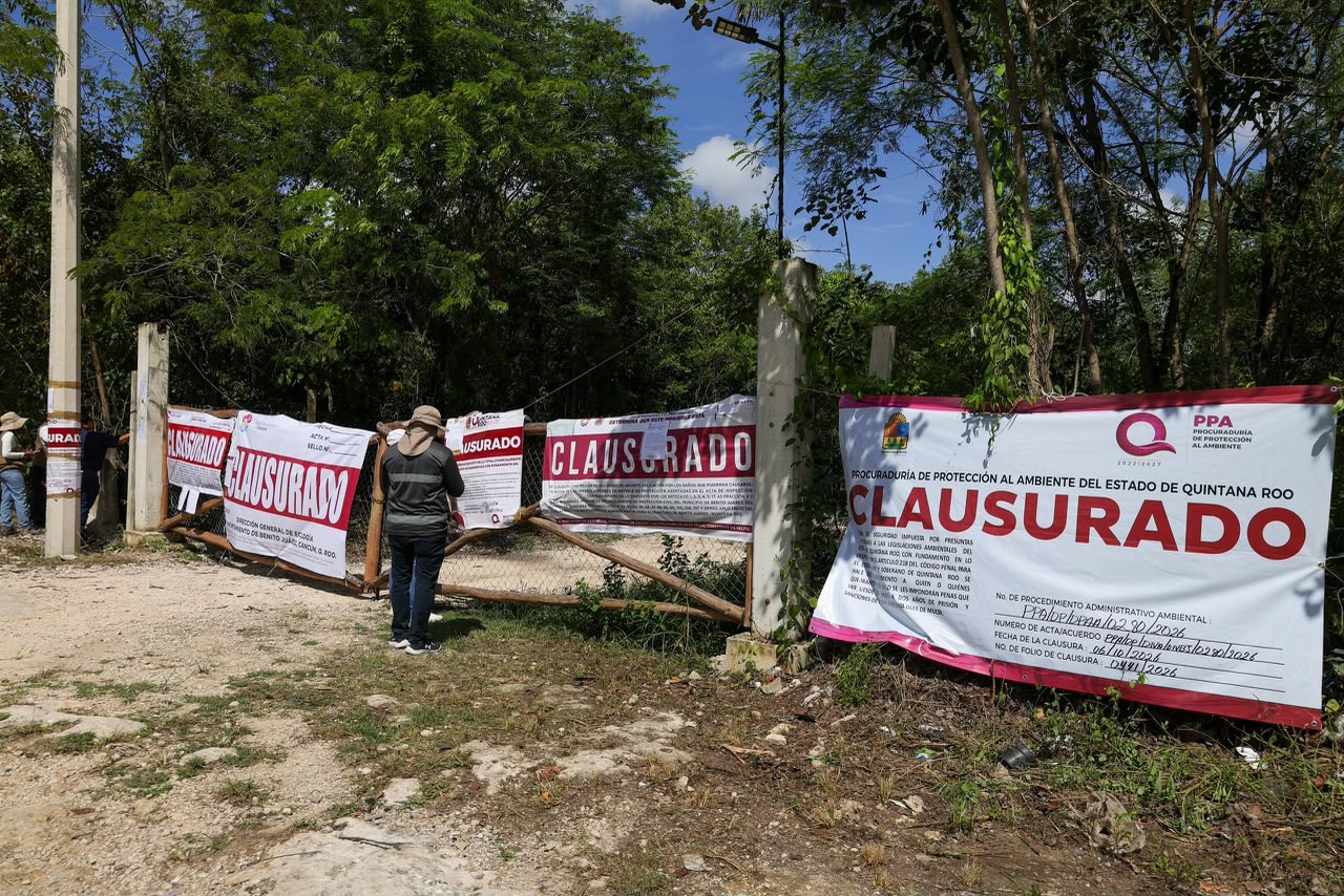 Clausuran privadas Tolteca y Azteca en SM 106 por irregularidades