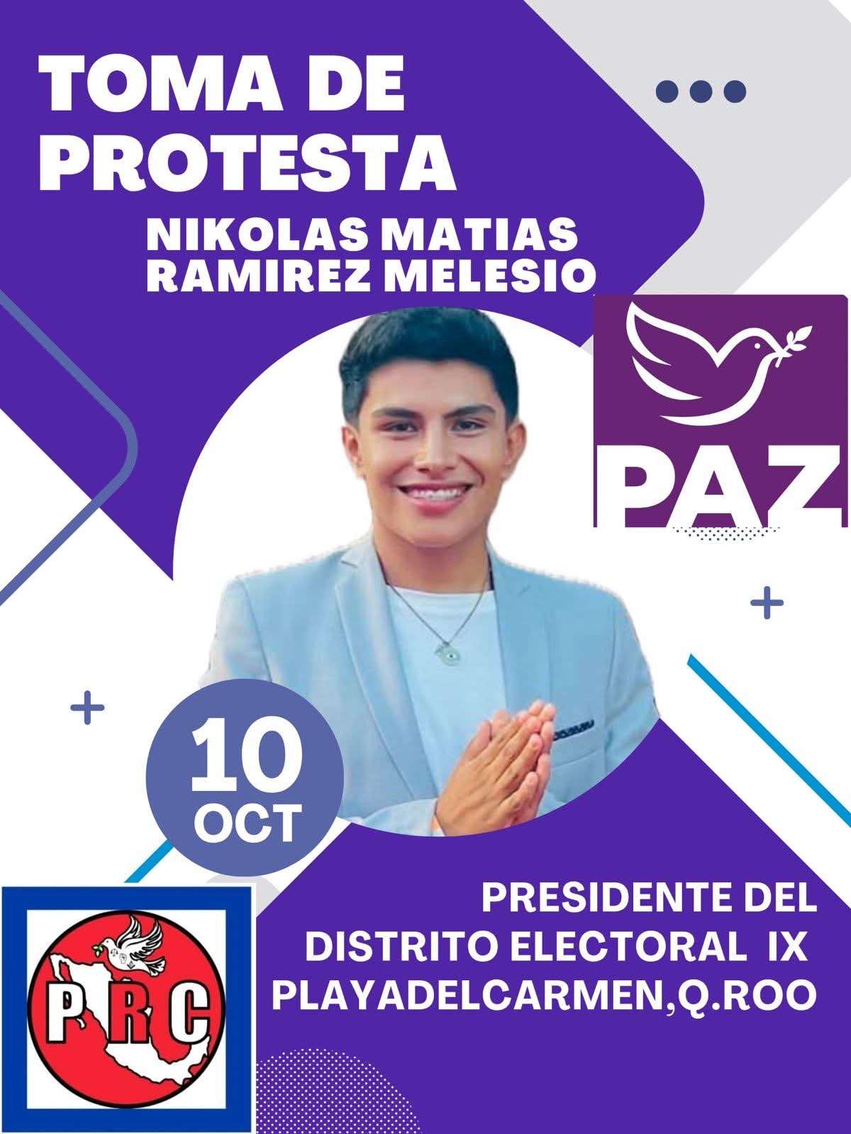 PAZ desmiente toma de protesta de comités Colosistas en Quintana Roo