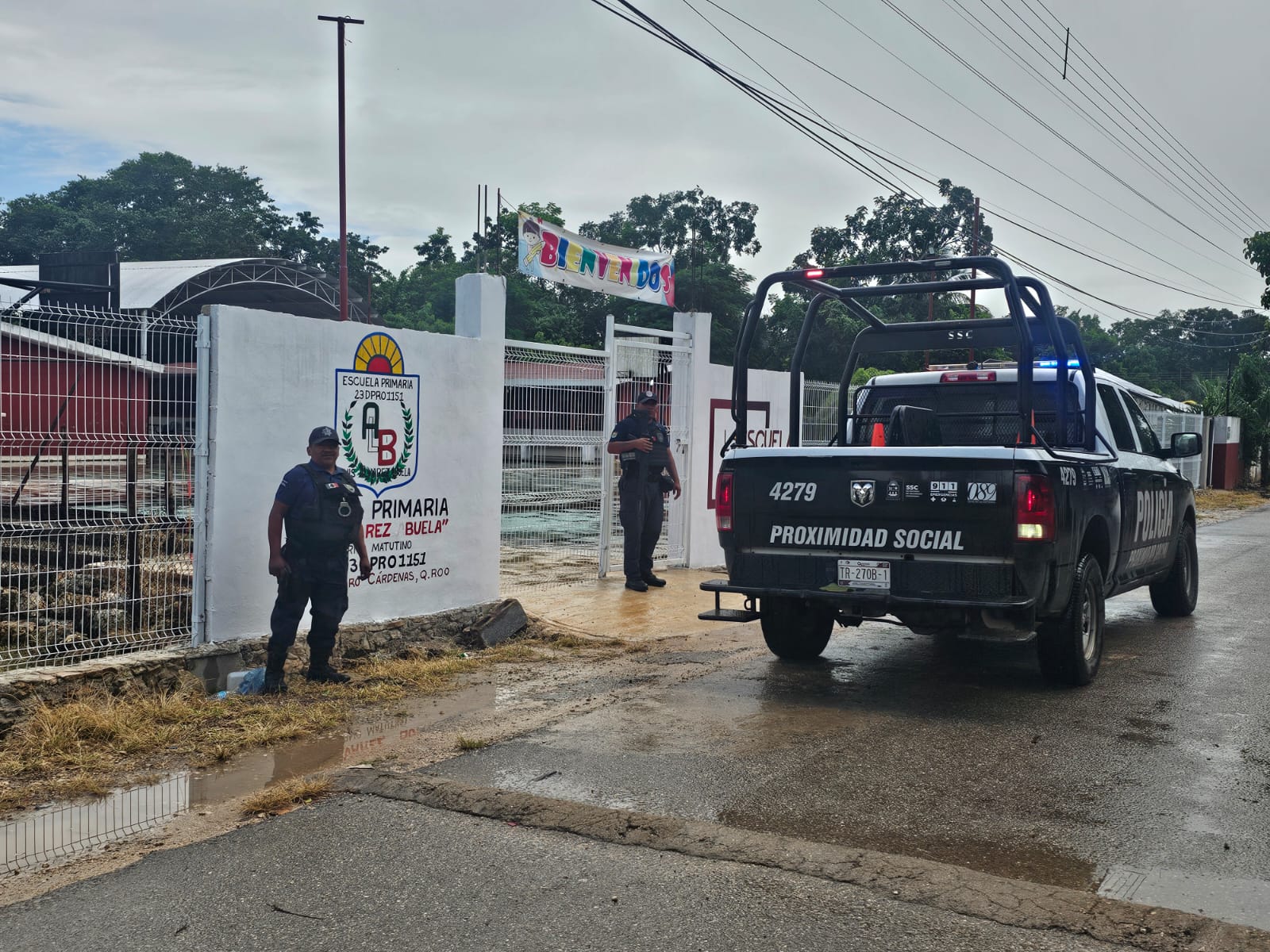 Operativo de seguridad por Día de Muertos en Kantunilkín