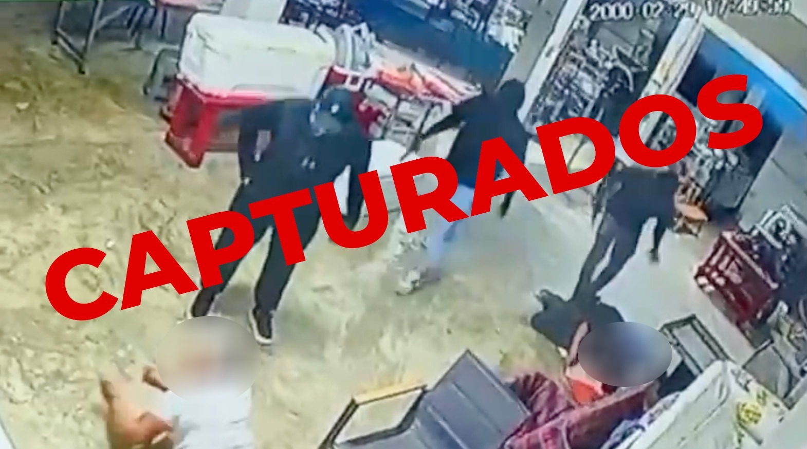 FGE detiene a cuatro por robo agravado en Benito Juárez