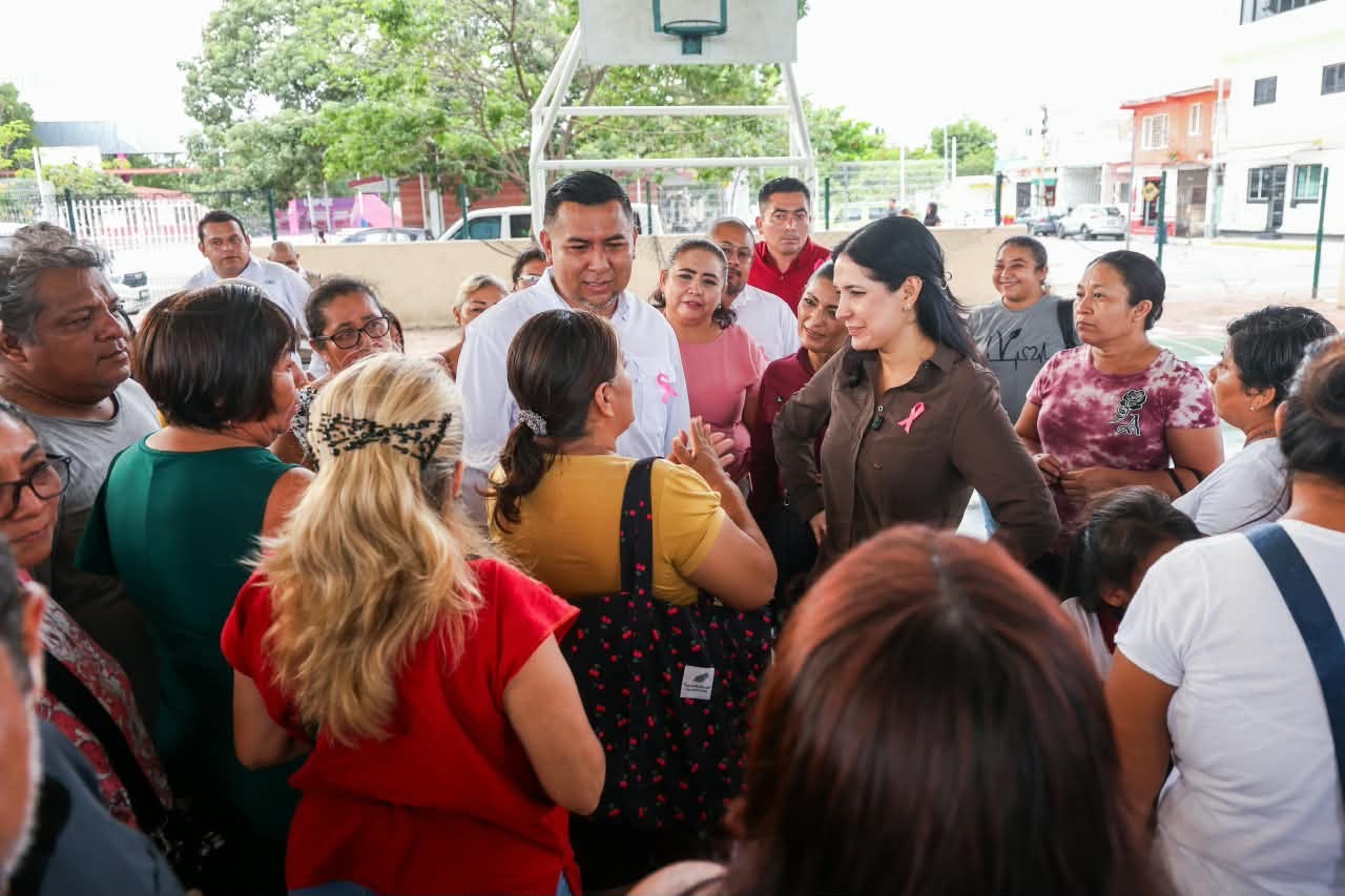 Estefanía Mercado impulsa organización vecinal en Nueva Creación