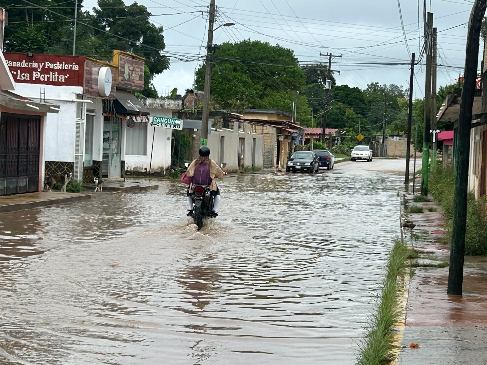 Lluvias evidencian falta de obras viales en Kantunilkín
