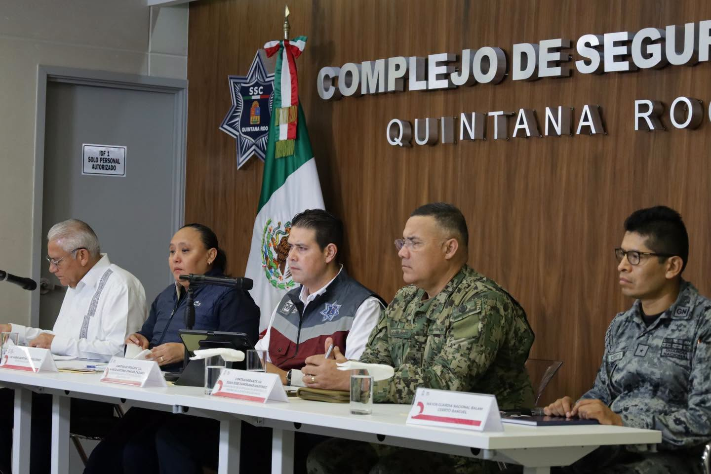 Mesa de Paz Quintana Roo reporta avances en seguridad