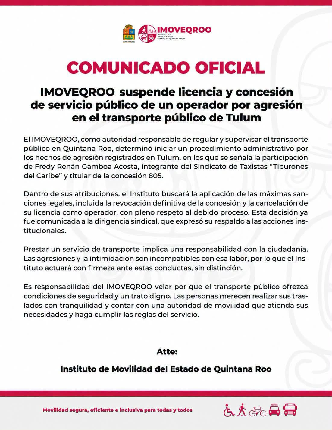 Taxistas agreden a conductor de plataforma en Tulum
