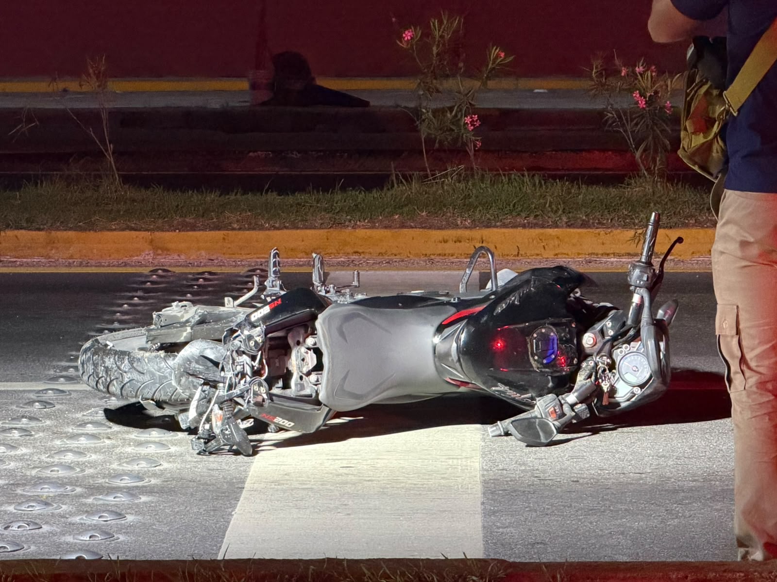 Muere motociclista tras choque en bulevar Playa del Carmen