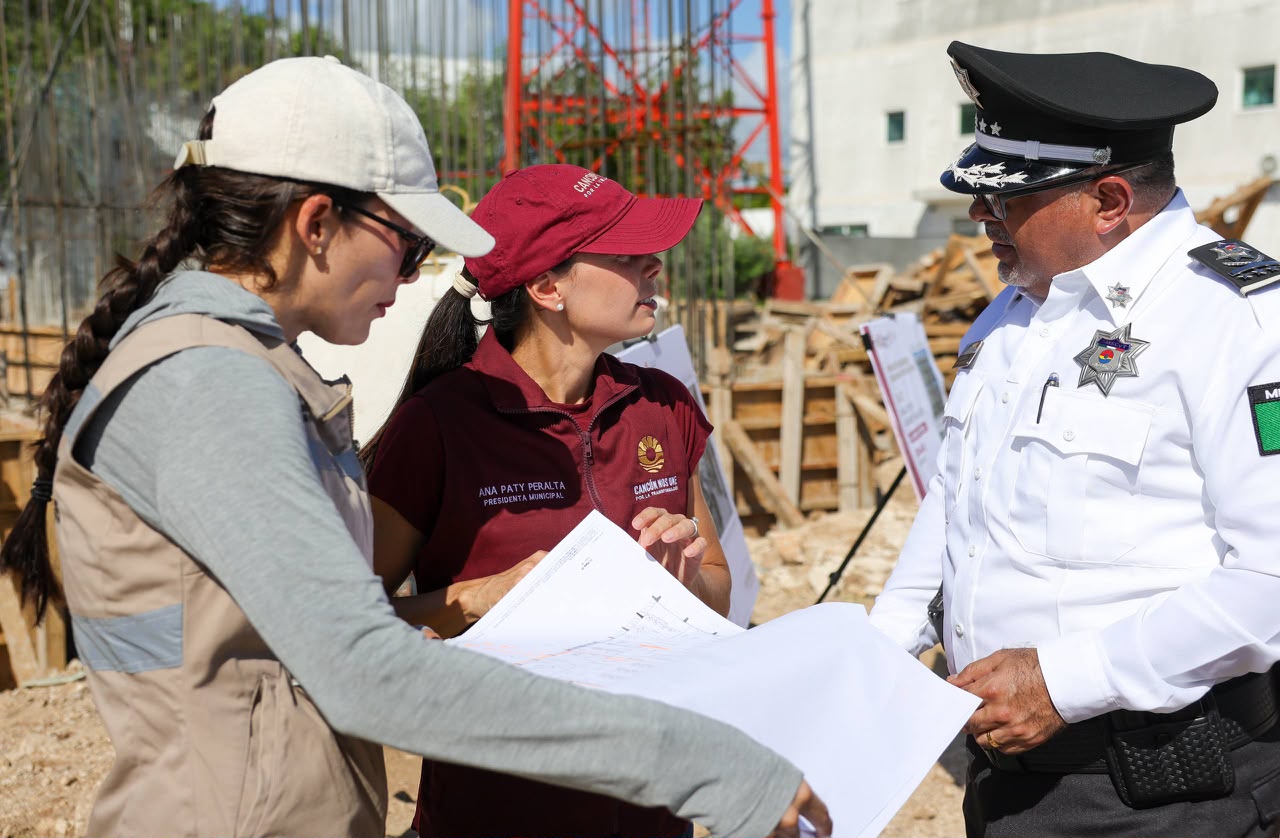 Remodelan edificio Titán para dignificar policía en Cancún