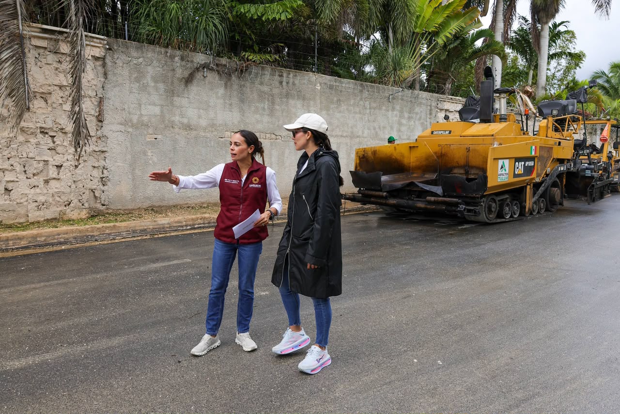 Avanza 60% mejora en Avenida Nazareth en Benito Juárez