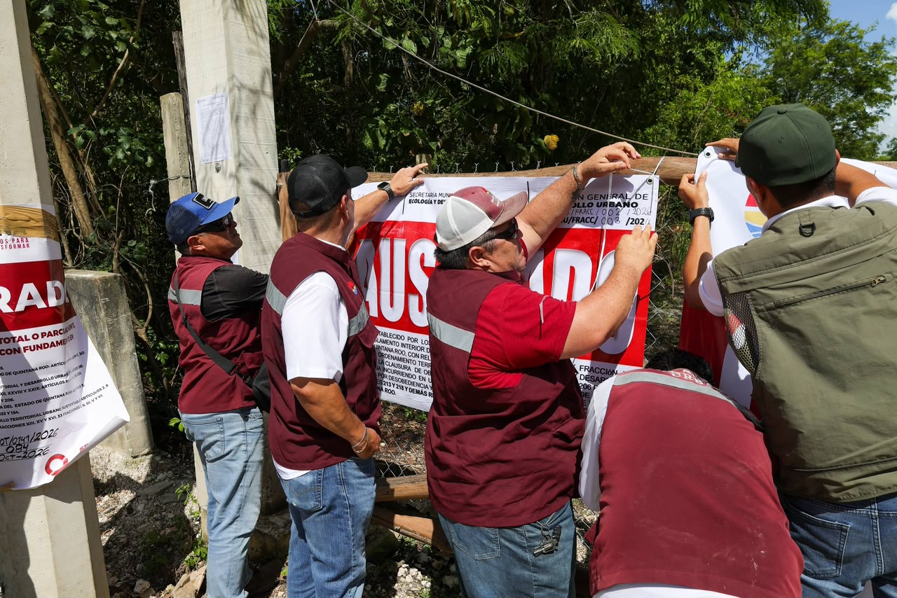 Clausuran privadas Tolteca y Azteca en SM 106 por irregularidades