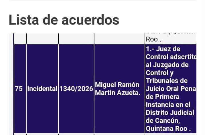 Exalcalde de Solidaridad tramita amparo por posible orden de aprehensión