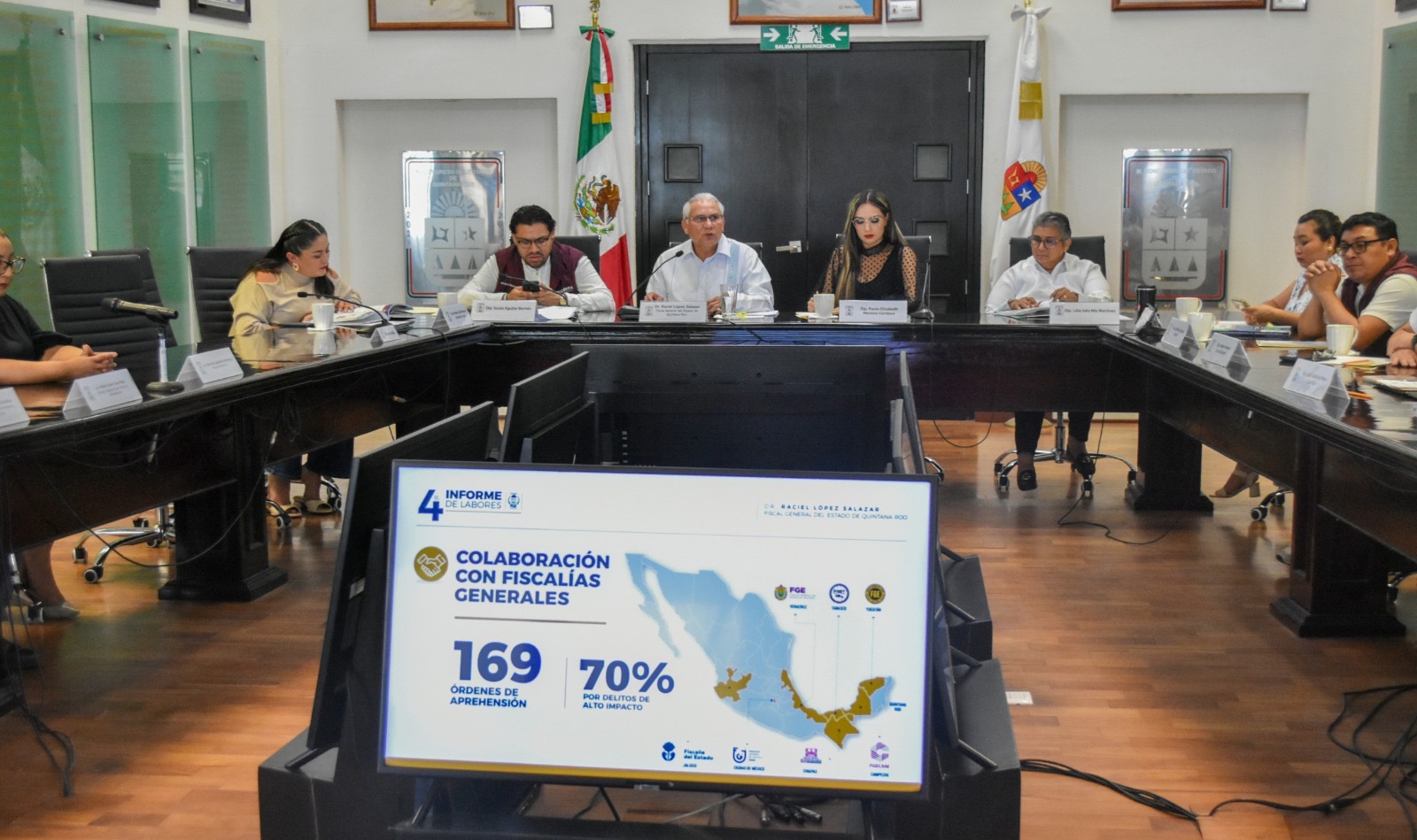 Quintana Roo reporta avances en seguridad y justicia