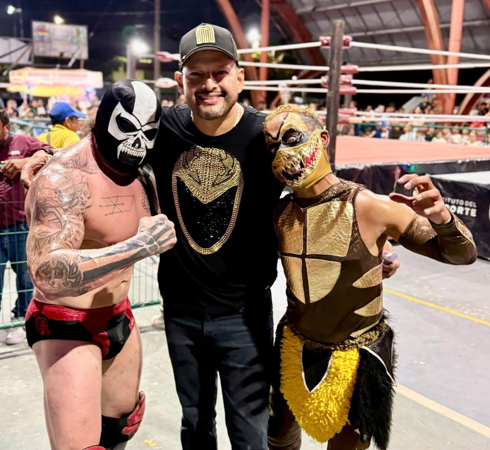 Semifinales definen finalistas del Campeonato Municipal de Lucha Libre