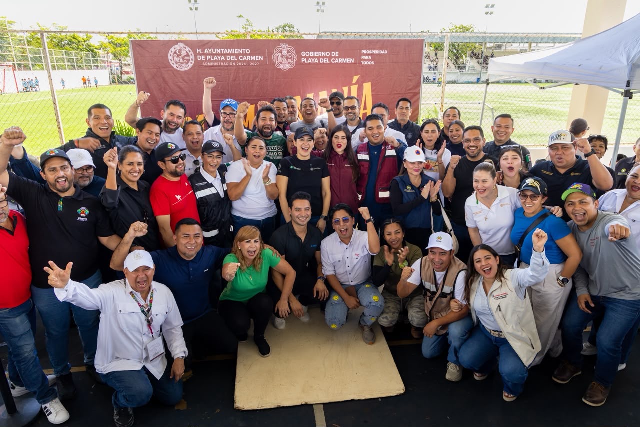 Playa del Carmen realiza jornada Chambamanía con servicios públicos