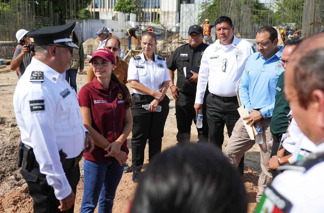 Remodelan edificio Titán para dignificar policía en Cancún